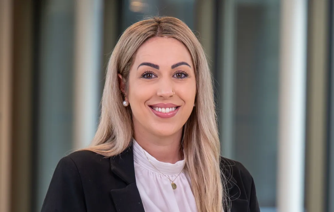 Portrait von Kerstin Rizzello, Leiterin International Office